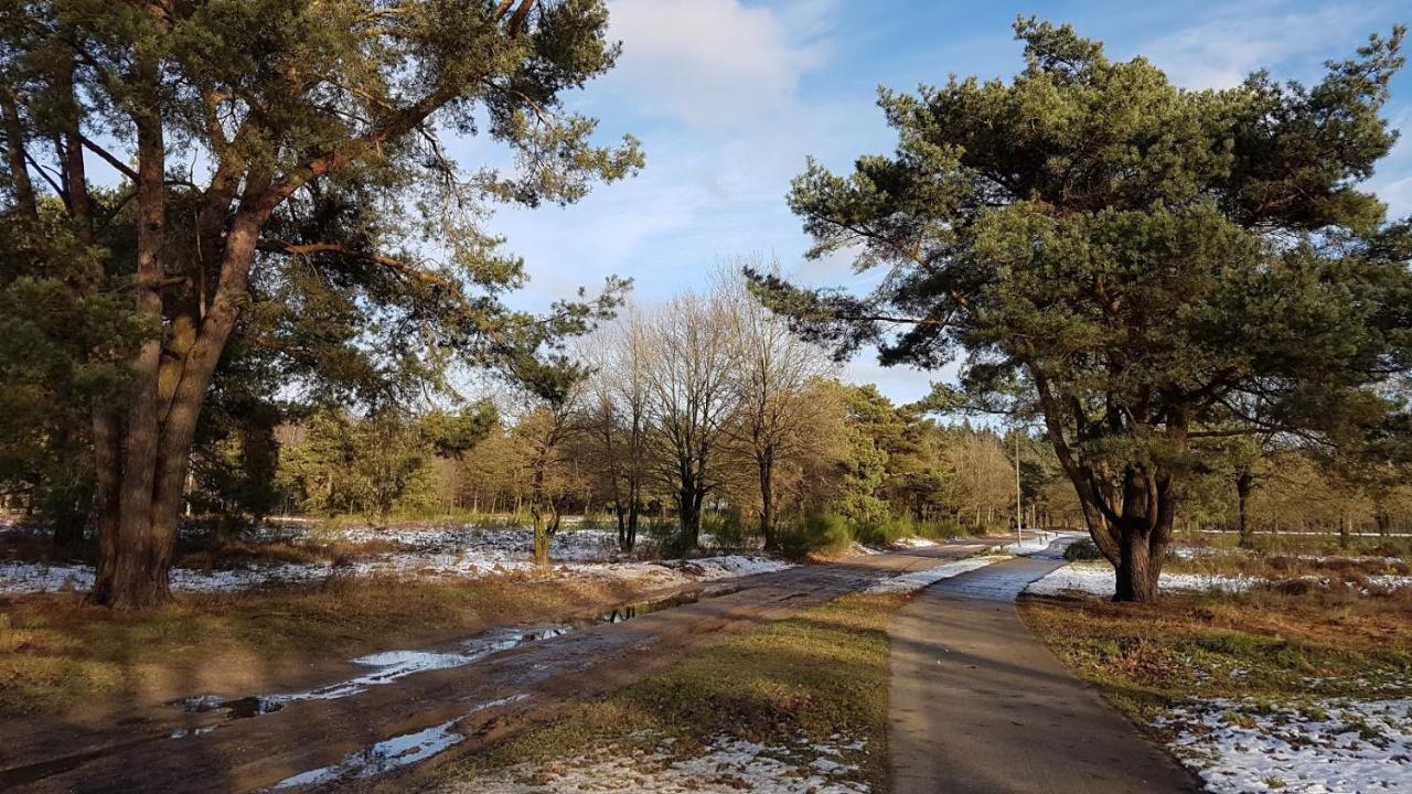 Chalet Op De Veluwe # Berk Putten Eksteriør billede